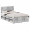 vidaXL Bed Frame with Headboard Concerte 120 x 200 cm Solid Pine Wood
