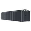 vidaXL Garden Shed | Anthracite | Galvanised Steel | Large | Garden Shed