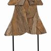 vidaXL Christmas Tree with Stand Brown 151 cm Solid teak wood