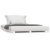 vidaXL Bed Frame without Mattress White 120x190 cm Solid Wood Pine