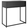 vidaXL Console Table Anthracite 72x35x75 cm Steel