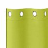 vidaXL Blackout Curtains with Rings 2 pcs Green 225 x 140 cm Polyester