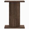 vidaXL Speaker Stands 2 pcs Brown Oak 30x30x40 cm Engineered Wood
