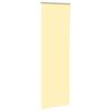 vidaXL Roller Blind Blackout Yellow 80x210 cm Fabric Width 75.7 cm Polyester