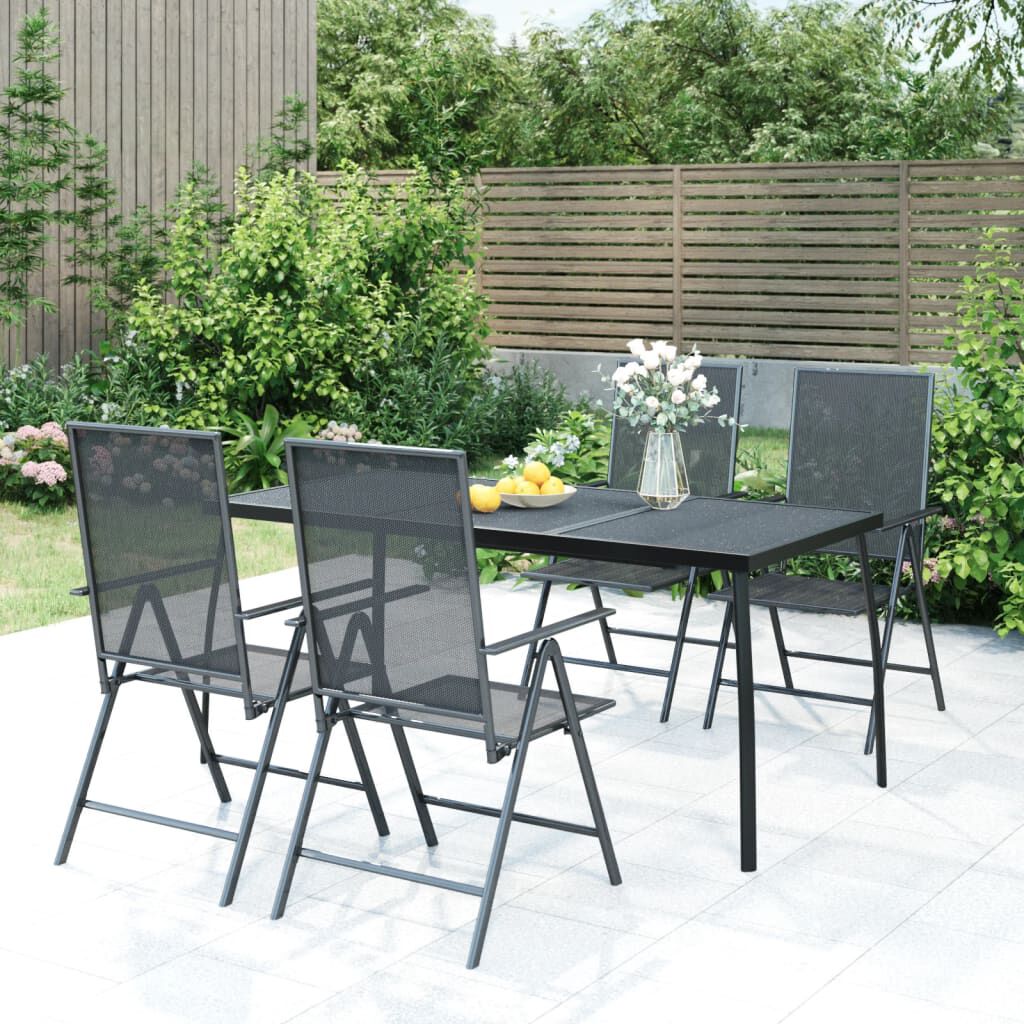 Mesh garden hotsell table and chairs