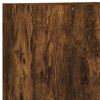 vidaXL 5 Piece TV Wall Units Smoked Oak Engineered Wood