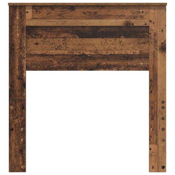 vidaXL Headboard with Headboard Old Wood 75 cm Engineered wood