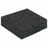 vidaXL Rubber Granulate Patio Pad Black 9 x 9 x 2 cm Rubber