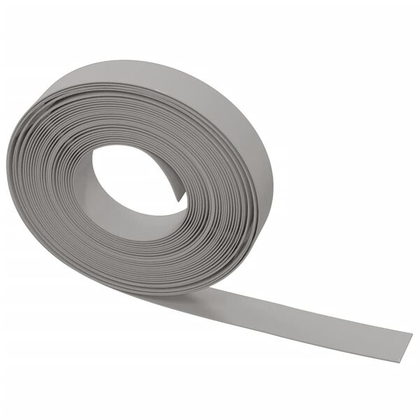 vidaXL Garden Edging Grey 10 m 10 cm Polyethylene