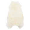 vidaXL Icelandic Sheepskin Chair Cover Cream 70x110 cm