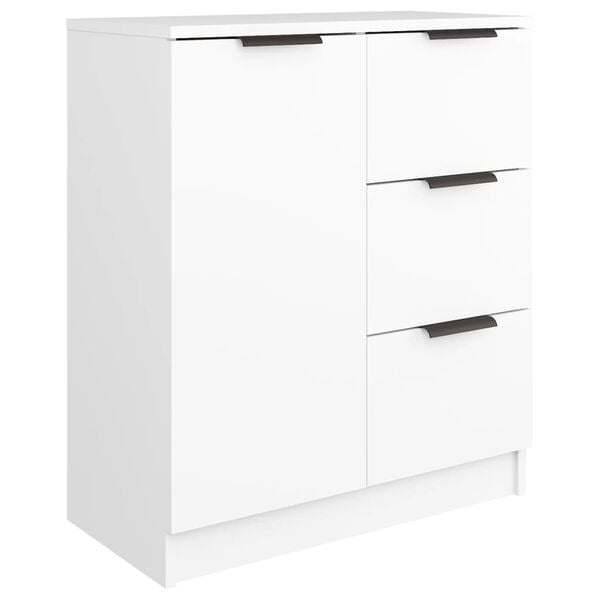 vidaXL Sideboard White Engineered Wood