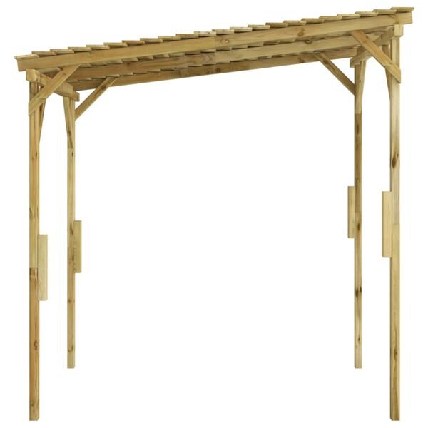 vidaXL Garden Canopy Impregnated Pinewood 180x180x189 cm