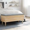 vidaXL Storage Bench Sonoma Oak 102x42x46 cm Engineered Wood