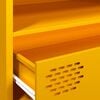 vidaXL TV Cabinet Mustard Yellow 202x39x43.5 cm Cold-rolled Steel
