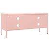 vidaXL TV Cabinet Pink 105x35x50 cm Steel