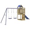 vidaXL Outdoor Playset Impregnated Wood Pine
