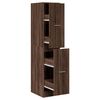 vidaXL Apothecary Cabinet Brown Oak 30x41x144,5 cm Engineered Wood