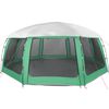 vidaXL Pool Tent with Removable Fly & Mesh Walls Sea Green 690x690 cm