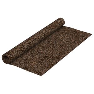vidaXL Cork Roll Brown 100 x 200 cm Cork and Rubber