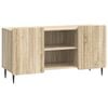 vidaXL TV Cabinet Sonoma Oak 102 x 34.5 x 52 cm Engineered Wood