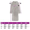 vidaXL Bathrobe KINN Grey XXL Cotton