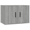 vidaXL 5 Piece TV Cabinet Set Grey Sonoma Engineered Wood