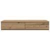 vidaXL Bed Drawers Artisan Oak 100 x 36.5 x 16.5 cm Engineered Wood