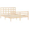 vidaXL Bed Frame without Mattress 160x200 cm Solid Wood