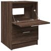 vidaXL Sink Cabinet Brown Oak 40x37x59 cm Engineered Wood