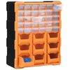 vidaXL Multi-drawer Organiser with 39 Drawers 38x16x47 cm