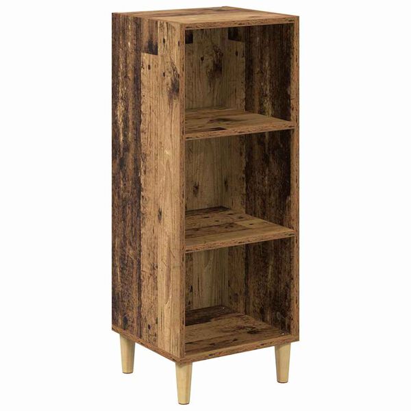 vidaXL Sideboard Old Wood 34.5 x 32.5 x 90 cm Engineered Wood
