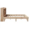 vidaXL Bed Frame without Mattress 180x200 cm Super King Solid Wood Pine