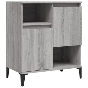 vidaXL Sideboard Grey Sonoma 60x35x70 cm Engineered Wood