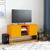 vidaXL TV Cabinet Mustard Yellow 100.5x39x60.5 cm Steel