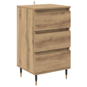 vidaXL Sideboard Artisan oak 35 x 40 x 70 cm Engineered wood