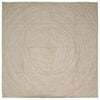 vidaXL Area Rugs Square Natural and White 200 x 200 cm Jute