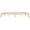 vidaXL Bed Frame without Mattress Solid Wood Pine 160x200cm
