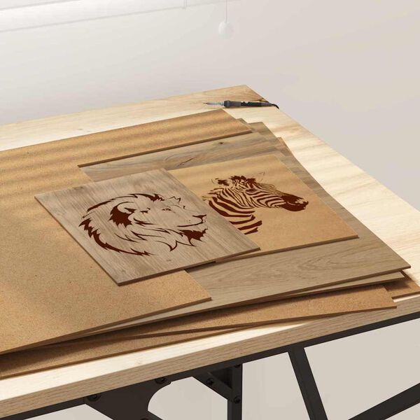 vidaXL Decor Panels 12 pcs Artisan Oak 40 x 60 x 0.27 cm