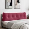 vidaXL Back Pillow Wine Red 160 x 24 x 50 cm Velvet