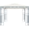 vidaXL Gazebo 300x300 cm Cream