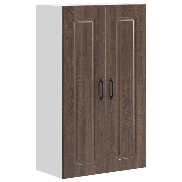 vidaXL Kitchen Cabinet with Storage Kalmar Brown Oak 60 x 31 x 100 cm