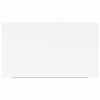 vidaXL Floating Wall Shelf White 40x23x3.8 cm MDF