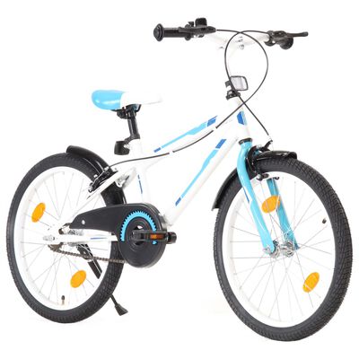 vidaXL Kids Bike 20 inch Blue and White