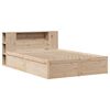 vidaXL Bed Frame without Mattress 160x200 cm Solid Wood Pine