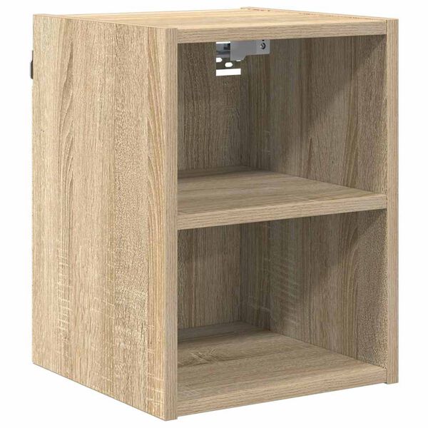 vidaXL Hanging Cabinet Sonoma Oak 30 x 29.5 x 40 cm Engineered Wood