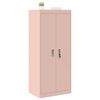 vidaXL Storage Cabinet Pink 60 x 40 x 140 cm Steel