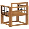 vidaXL Outdoor Sofa Solid Acacia Wood Natural