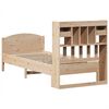 vidaXL Bookcase Bed without Mattress 100x200cm Solid Wood Pine