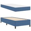 vidaXL Bed Frame with Mattress Blue 90 x 200 cm Fabric