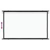 vidaXL Projection Screen 108" 16:9